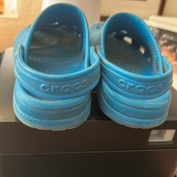 Crocs Kids Classic Clog - Blue Size C 13 - Picture 3 of 4